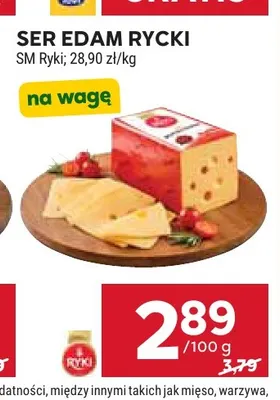 Ser Edam Rycki SM Ryki promocja w Stokrotka