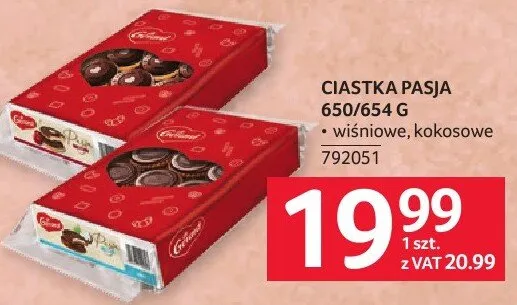 Ciastka Pasja 650/654g promocja w Selgros