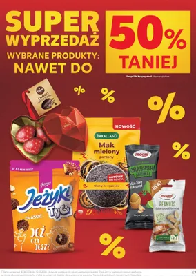 Ciastka Jeżyki Classic Goplana promocja w Kaufland