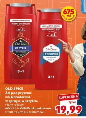 Żel pod prysznic Old Spice Captain promocja w Kaufland
