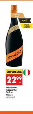 Wino musujące słodkie białe Mionetto Frizzante Dolce promocja w Biedronka
