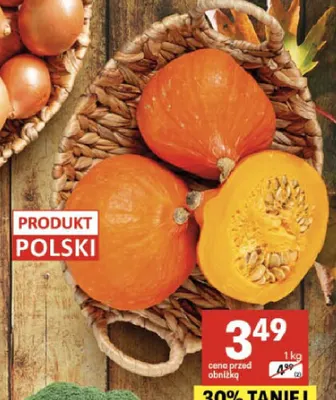 Dynia hokkaido promocja w Delikatesy Centrum