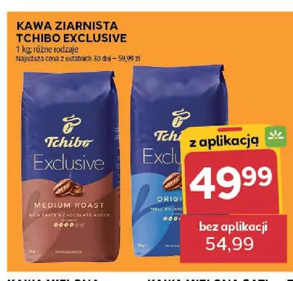Kawa ziarnista Tchibo Exclusive promocja w Stokrotka