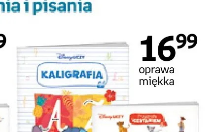 Książka Disney Uczy Kaligrafia promocja w Empik