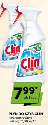 Płyn do szyb Clin Anti-Fog All in 1 promocja w Euro Sklep