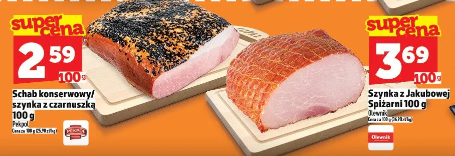 Szynka z Jakubowej Spiżarni promocja w TOPAZ