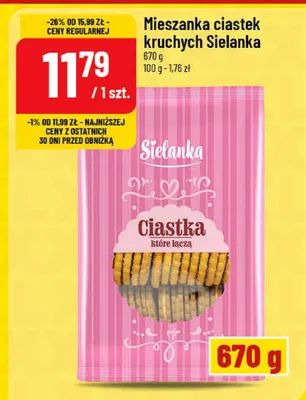 Mieszanka ciastek kruchych Sielanka promocja w POLOmarket