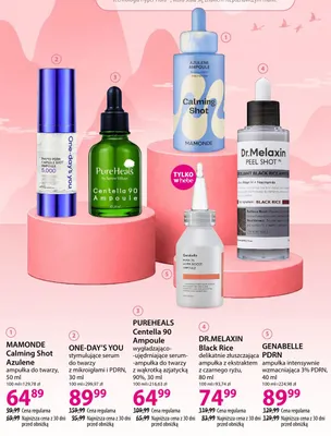 Centella 90 Ampoule wygładzająco-ujędrniające serum-ampułka do twarzy z wąkrotką azjatycką 90% PureHeals promocja w Hebe