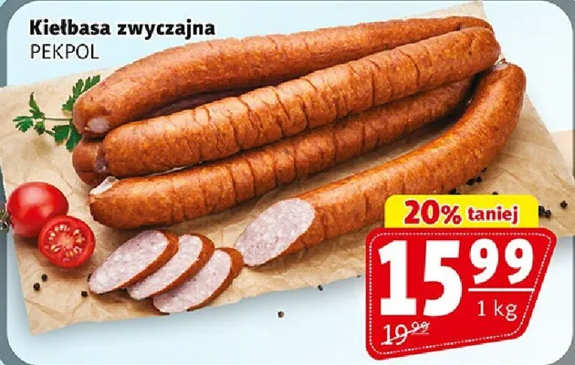 Kiełbasa zwyczajna promocja w Prim Market