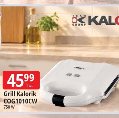 Grill Kalorik COG1010CW promocja w Leclerc