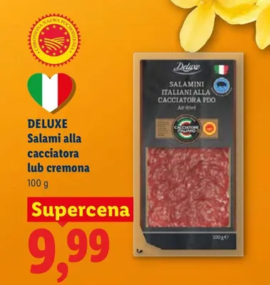 Salami alla cacciatora promocja w Lidl