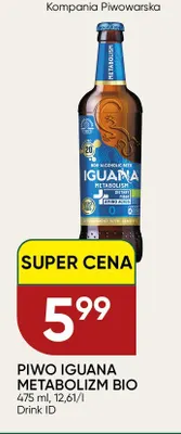 Piwo bezalkoholowe Iguana Metabolizm Bio promocja w Chata Polska