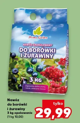Nawóz granulowany do borówki i żurawiny promocja w Kaufland