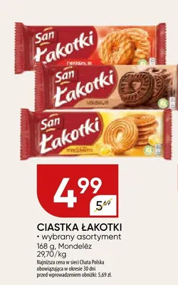 Ciastka łakotki promocja w Chata Polska