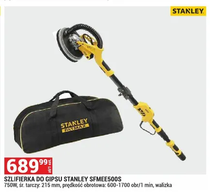 Szlifierka do gipsu Stanley SFMEE500S promocja w Merkury Market