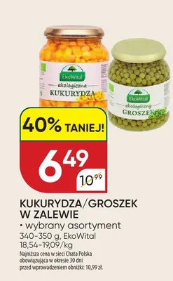 Kukurydza w zalewie promocja w Chata Polska