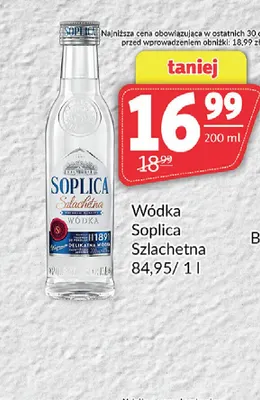 Wódka Soplica Szlachetna promocja w Prim Market