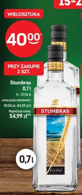 Wódka promocja w Żabka