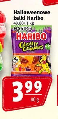 Halloweenowe żelki Haribo promocja w Prim Market