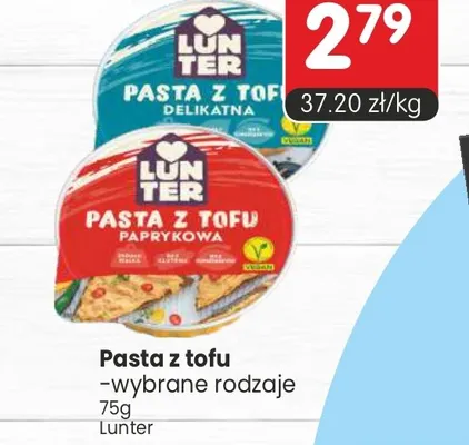 Pasta z tofu wybrane rodzaje promocja w Market Point