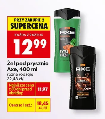 Żel pod prysznic Extra Fresh promocja w Biedronka