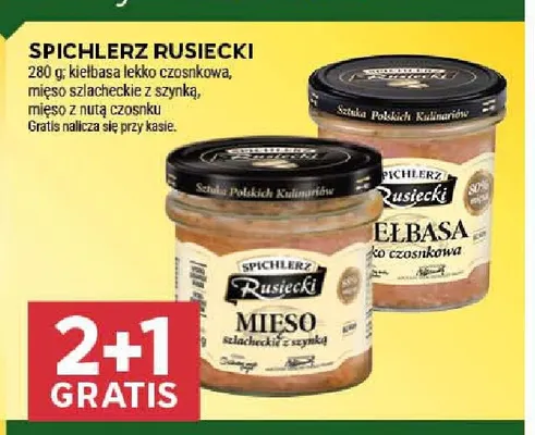Spichlerz Rusiecki mięso szlacheckie z szynką promocja w Stokrotka