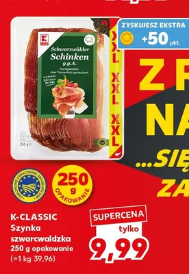 Szynka szwarcwaldzka K-Classic promocja w Kaufland