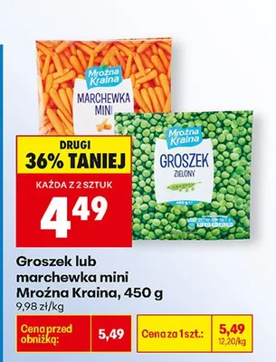 Groszek, 450 g promocja w Biedronka