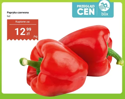 Papryka czerwona chilli promocja w Biedronka
