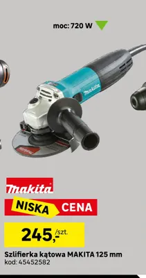 Szlifierka kątowa Makita 125 mm promocja w Leroy Merlin