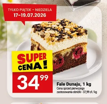 Ciasto Fale Dunaju promocja w Twój Market