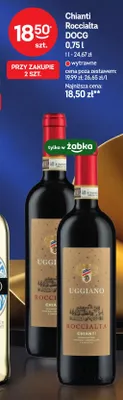 Wino czerwone Chianti Roccialta DOCG promocja w Żabka
