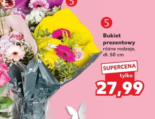 Bukiet prezentowy promocja w Kaufland