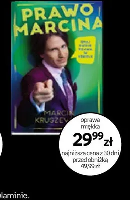 Książka Prawo Marcina oprawa miękka promocja w Empik