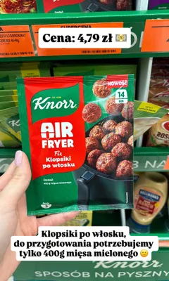 Fix Air Fryer klopsiki po włosku promocja w Biedronka