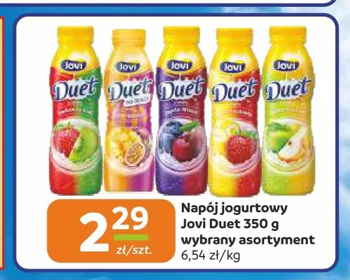Napój jogurtowy Jovi Duet promocja w Społem Częstochowa