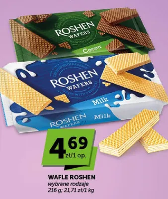 Wafle Roshen Cocoa promocja w ABC
