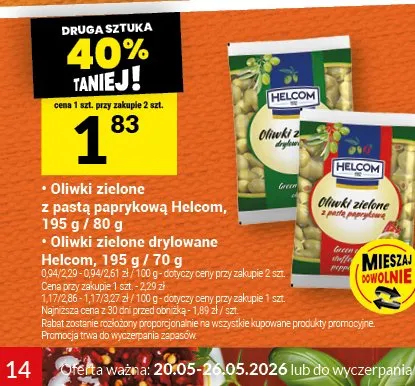 Oliwki Helcom promocja w Twój Market