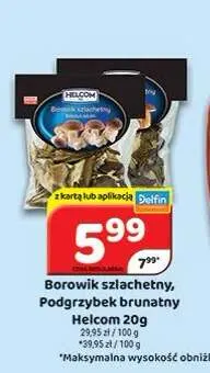 Podgrzybek brunatny Helcom promocja w Delfin