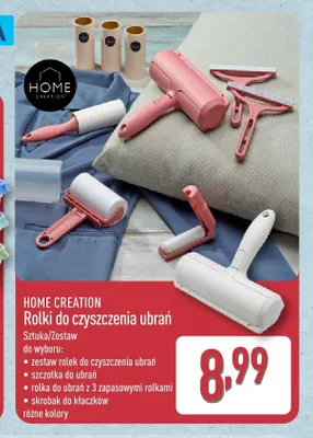 Zestaw rolek do czyszczenia ubrań Home Creation promocja w Aldi