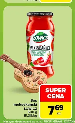 Sos meksykański Łowicz promocja w Carrefour