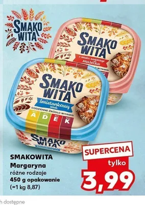 Margaryna Smakowita promocja w Kaufland