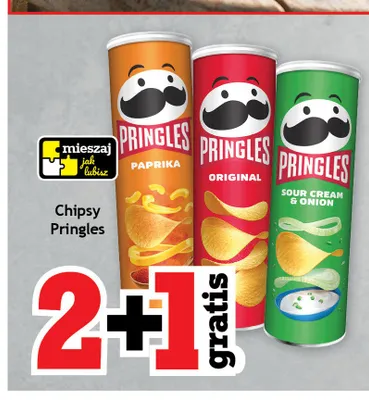 Chipsy Pringles Paprika promocja w Gram Market