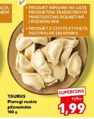 Pierogi ruskie pižnieńskie promocja w Kaufland