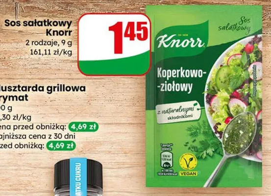 Sos sałatkowy koperkowo-ziołowy promocja w Dino