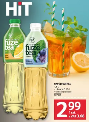Napój Fuzetea promocja w Selgros