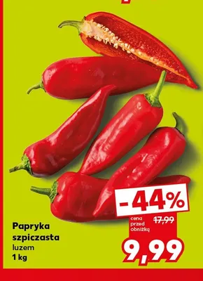 Papryka szpiczasta promocja w Kaufland