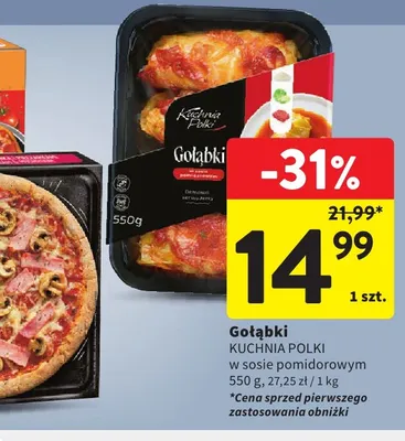 Gołąbki w sosie pomidorowym Kuchnia Polki promocja w Intermarche