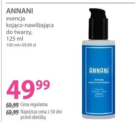 Esencja kojąco-nawilżająca do twarzy promocja w Hebe