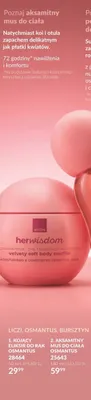 Aksamitny mus do ciała Osmantus Avon promocja w AVON